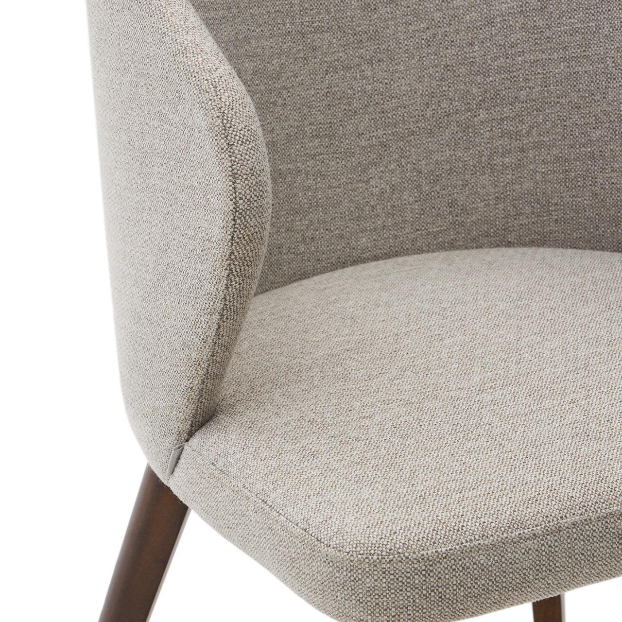 Scaun dining maro/maro inchis din textil Darice Kave Home