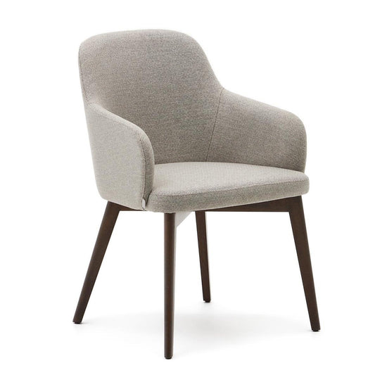 Scaun dining maro/maro inchis din textil Nelida Kave Home