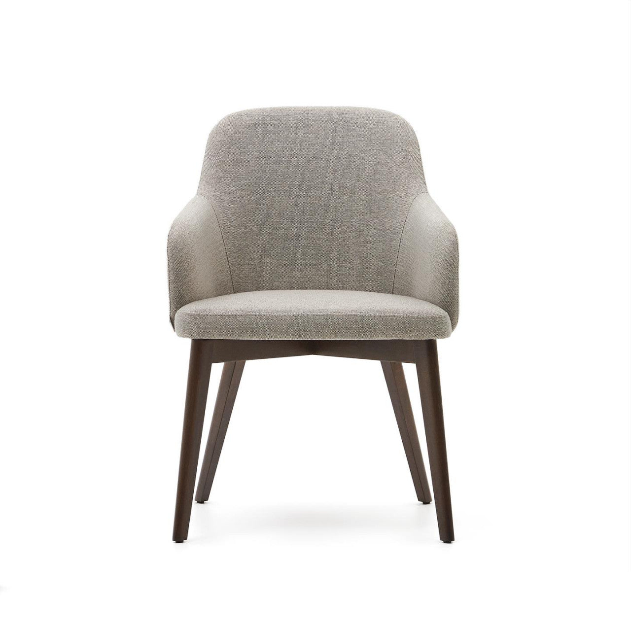 Scaun dining maro/maro inchis din textil Nelida Kave Home