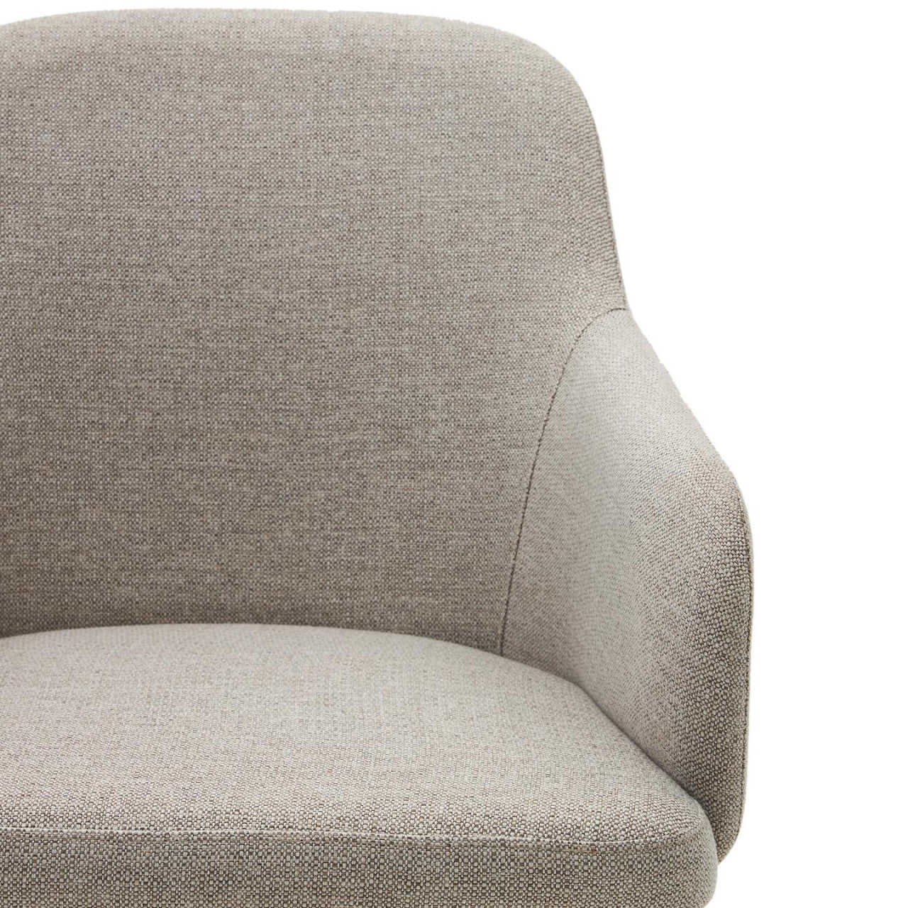 Scaun dining maro/maro inchis din textil Nelida Kave Home