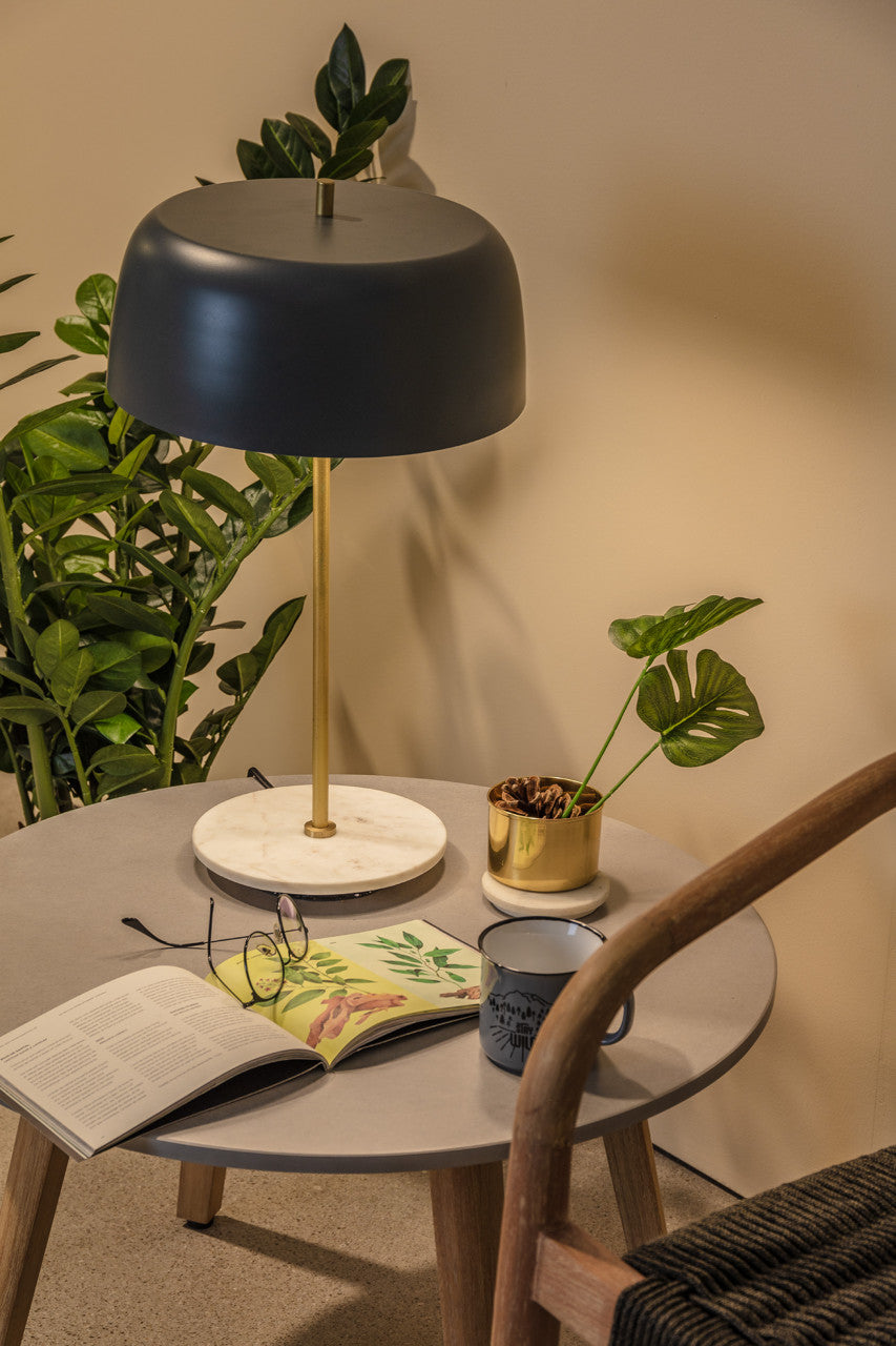 Scaun dining maro/negru din lemn Nina Style Kave Home