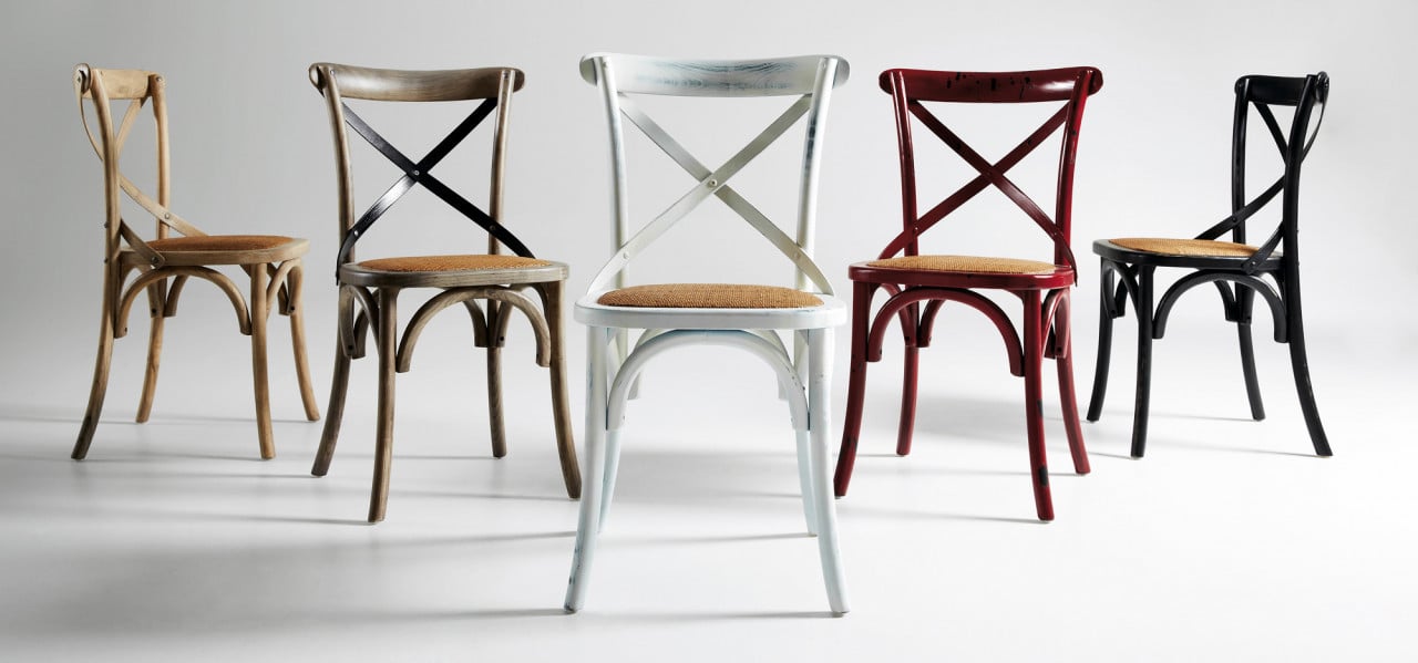 Scaun dining negru din lemn Alsie Kave Home