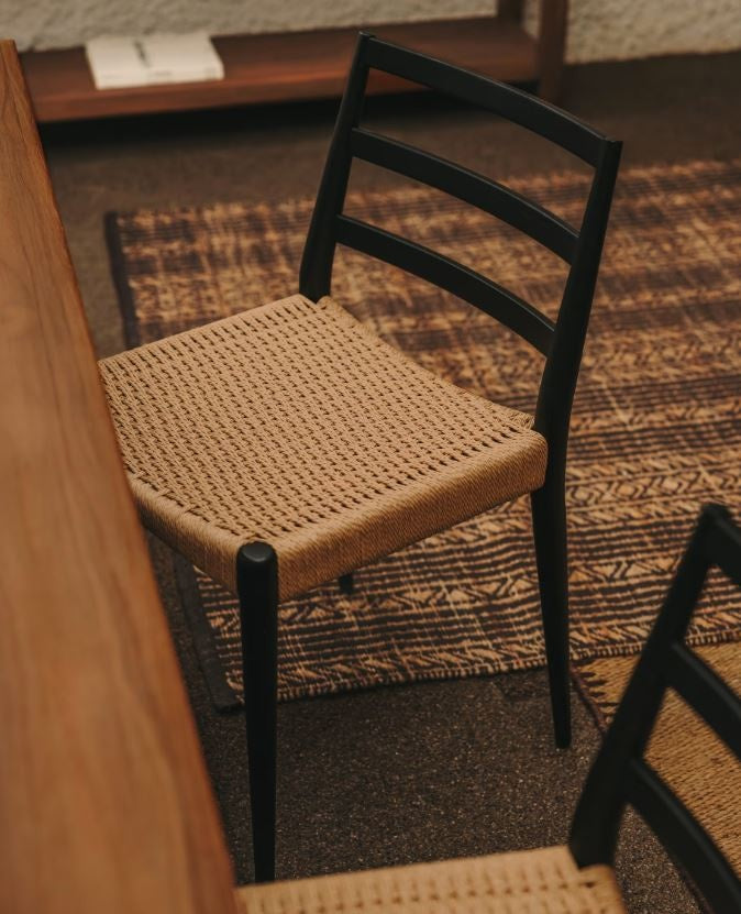 Scaun dining negru din lemn Analy Kave Home