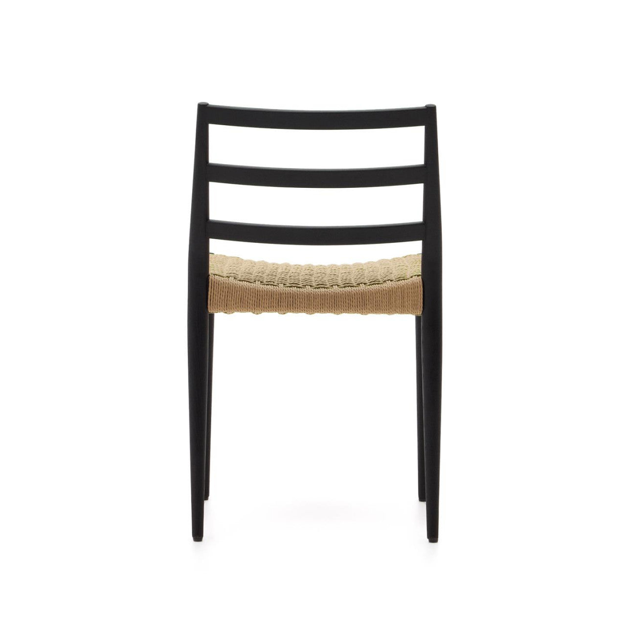 Scaun dining negru din lemn Analy Kave Home