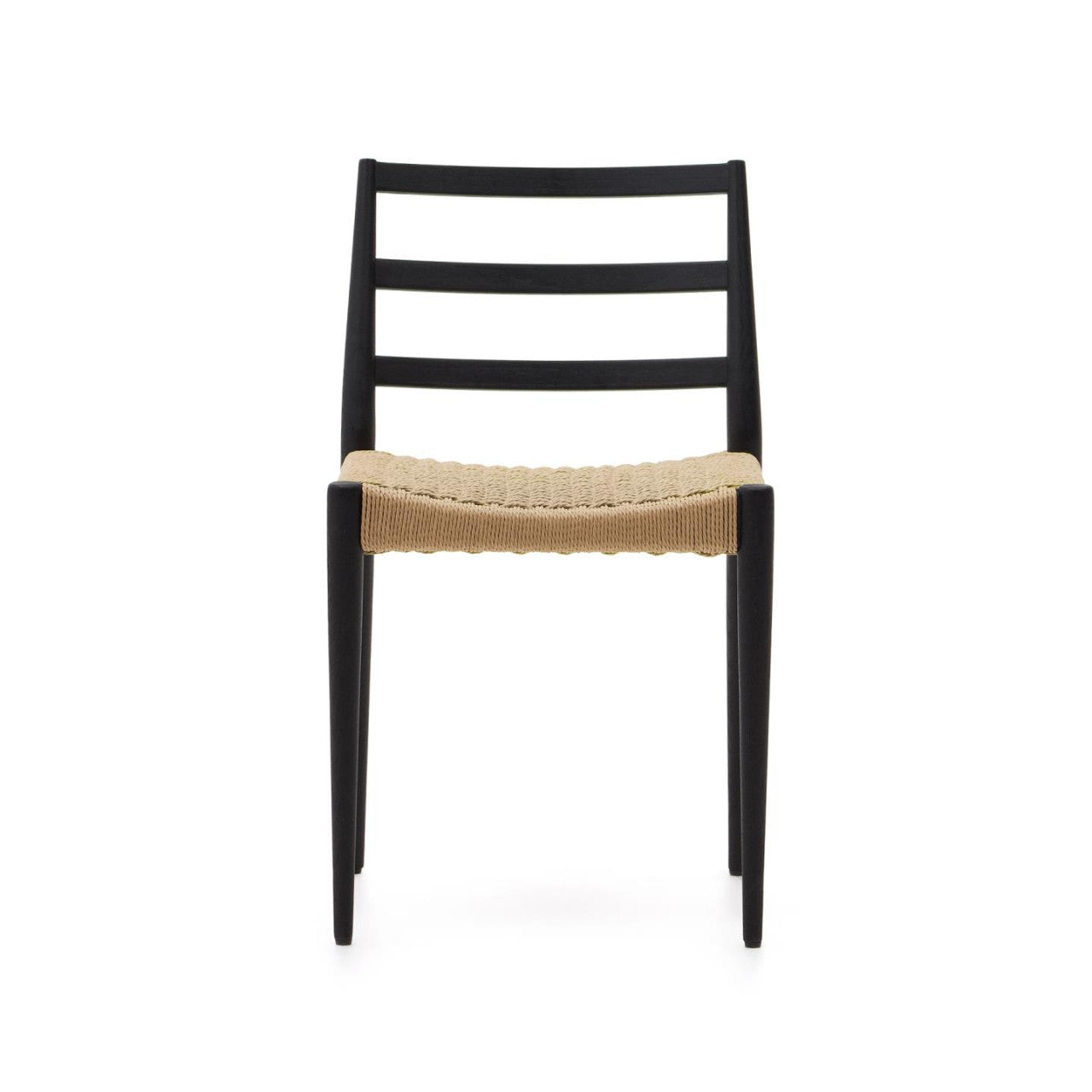 Scaun dining negru din lemn Analy Kave Home