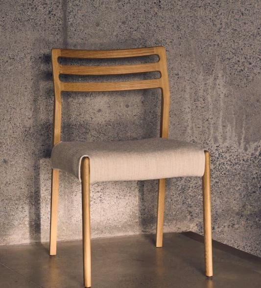 Scaun exterior dining bej/maro din lemn Cudia Kave Home
