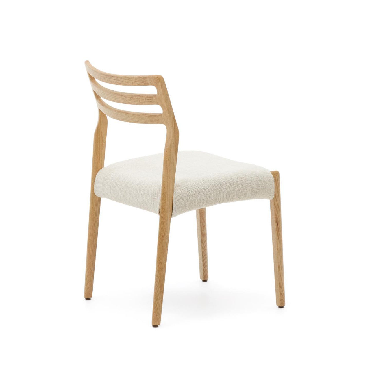Scaun exterior dining bej/maro din lemn Cudia Kave Home