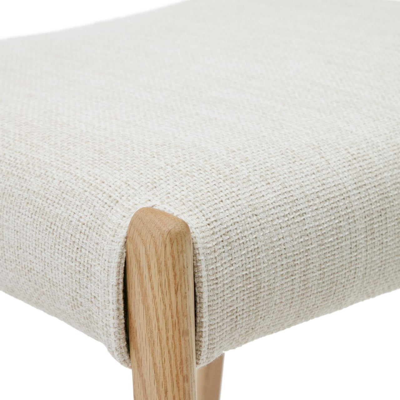 Scaun exterior dining bej/maro din lemn Cudia Kave Home