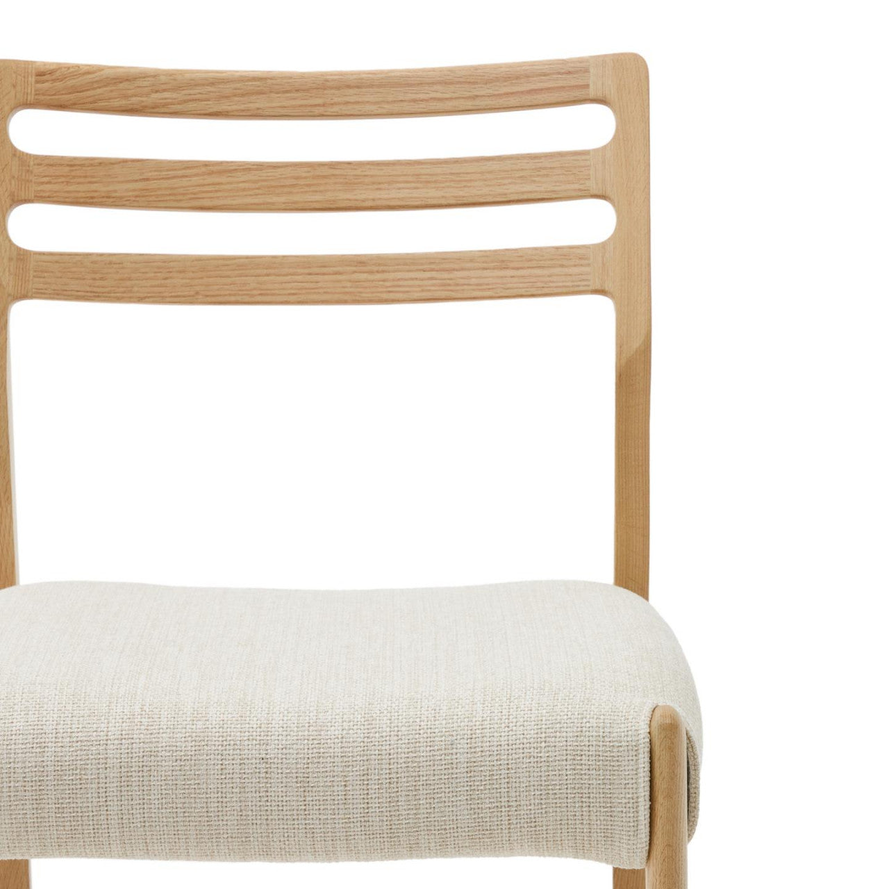 Scaun exterior dining bej/maro din lemn Cudia Kave Home