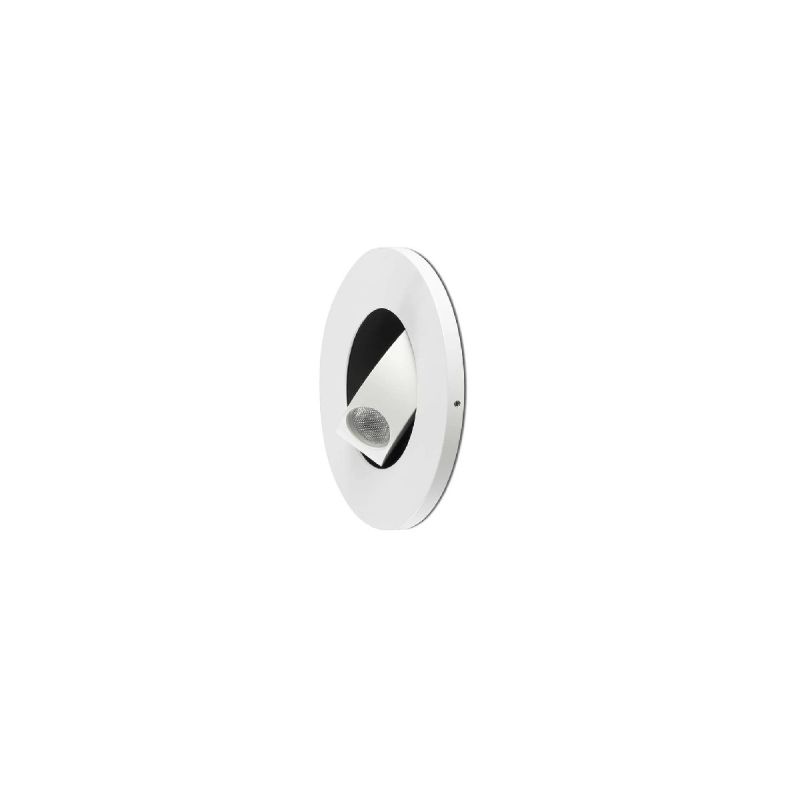 Spot incastrabil cu reader LED directionabil CLICK White