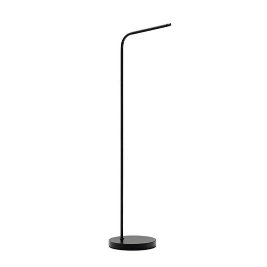 Suport pentru lampa portabila neagra din metal Nali Kave Home