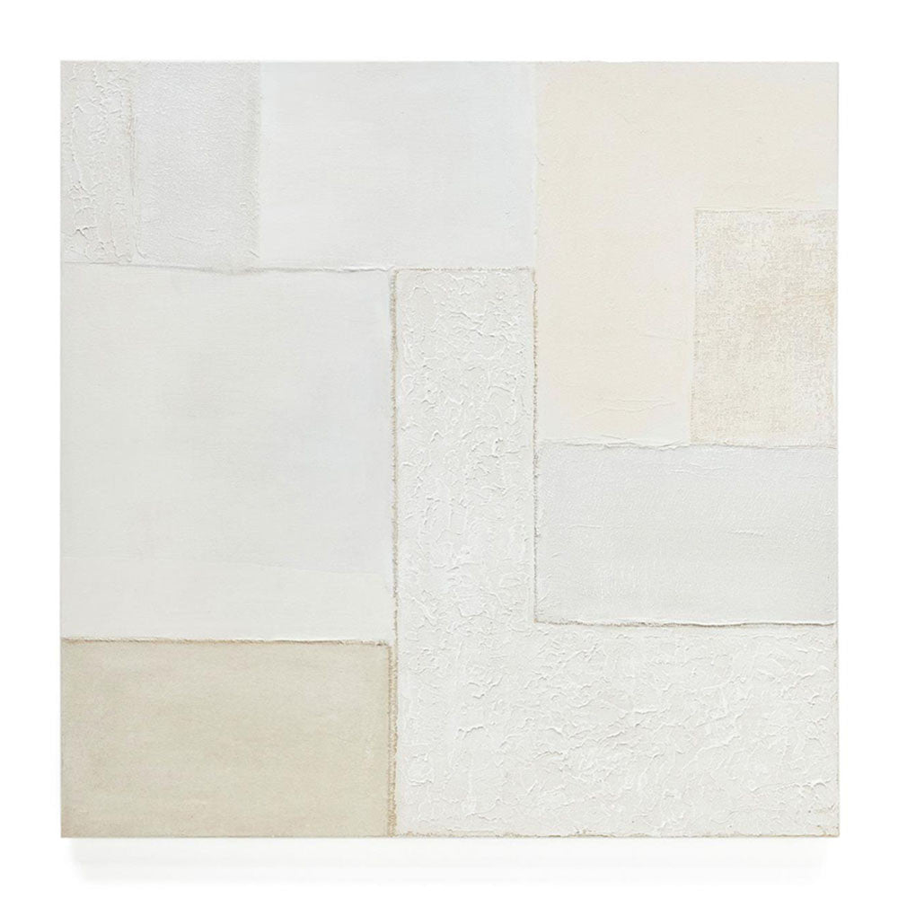 Tablou alb 100x100 cm Pineda Kave Home