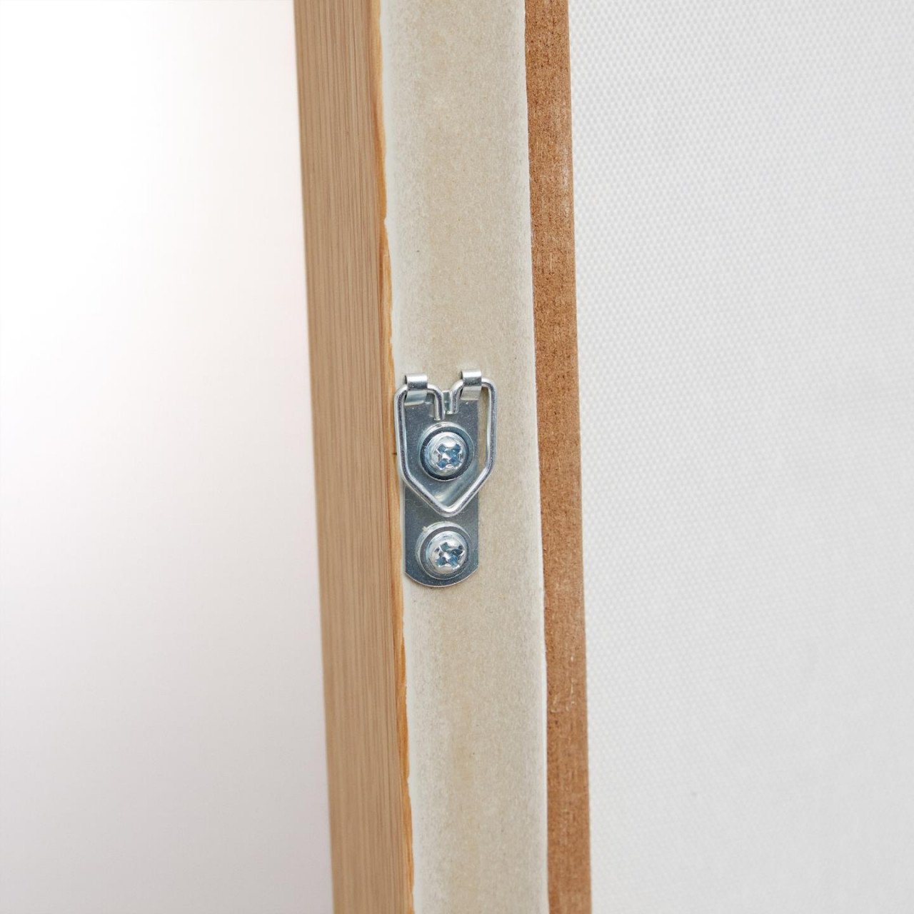 Tablou alb din lemn 60x90 cm Sefri Shapes Kave Home