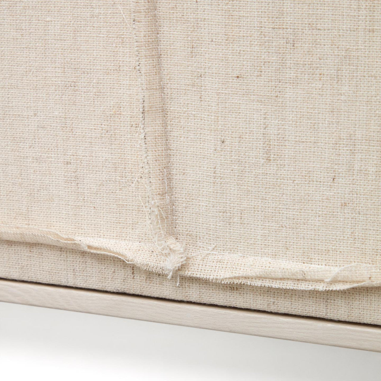 Tablou bej din fibre naturale 52x72 cm Maha 2 Kave Home