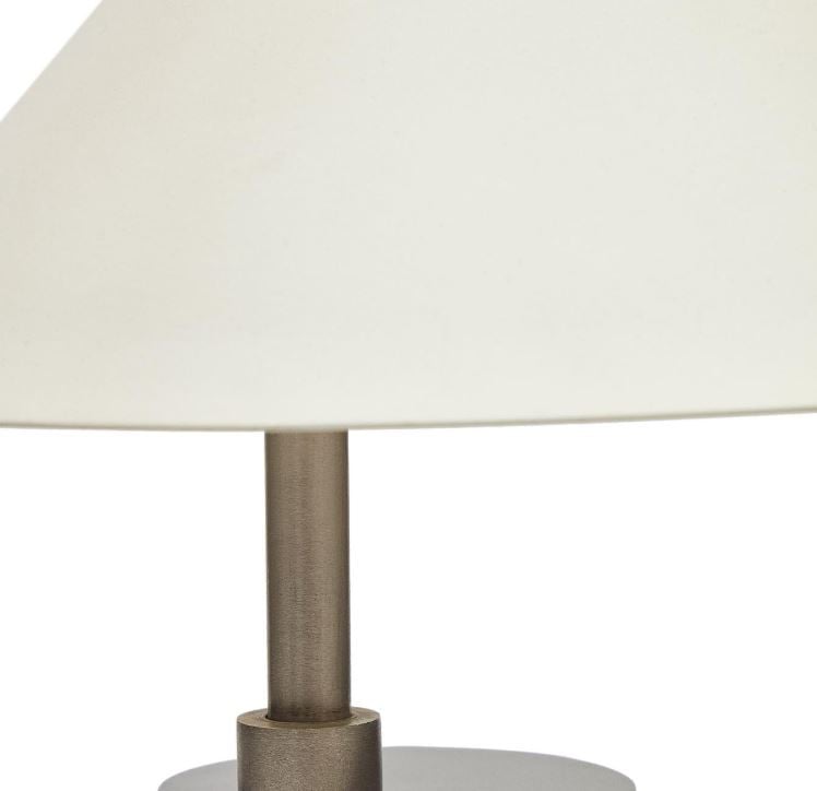 Veioza alba/albastra din metal 42 cm Shiva Kave Home