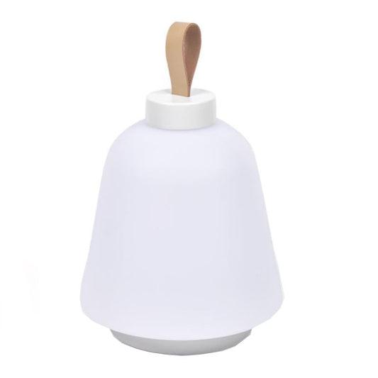 Veioza alba din metal 24 cm Uliana Kave Home