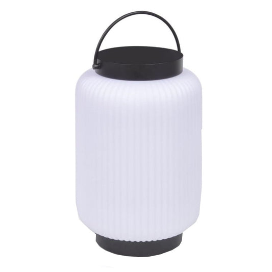 Veioza alba din metal 36 cm Verona Kave Home