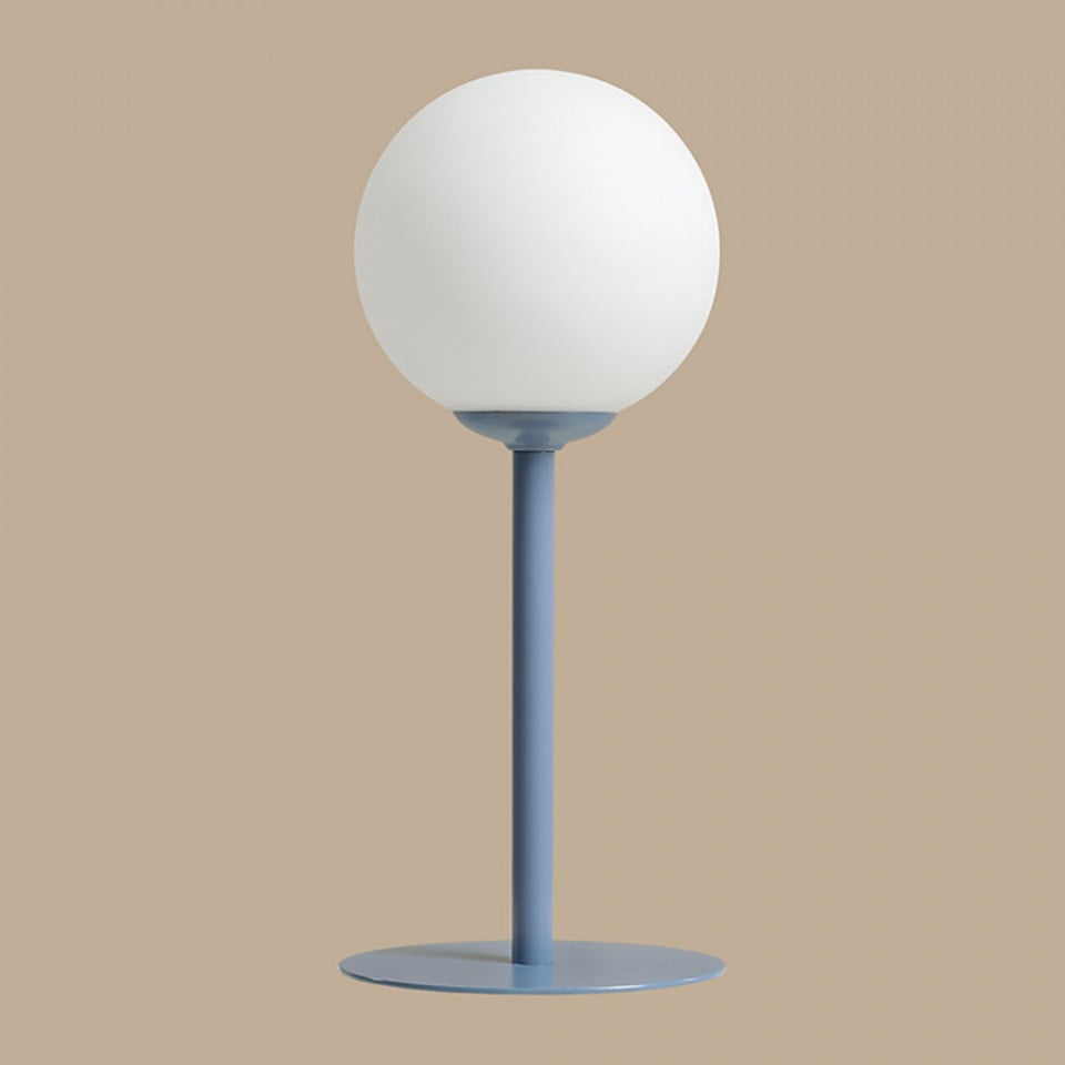 Veioza albastru din metal 35 cm Pinne Aldex