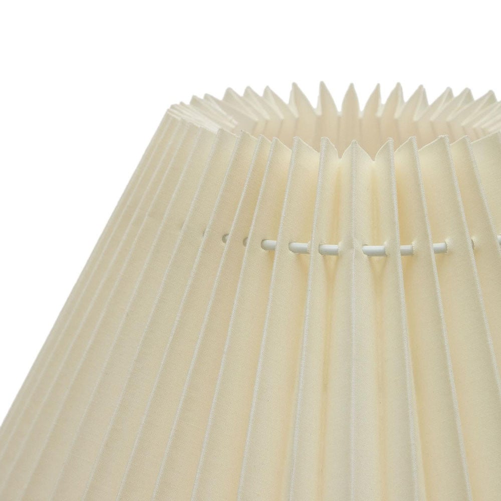 Veioza bej din bumbac 33 cm Benicarlo Kave Home