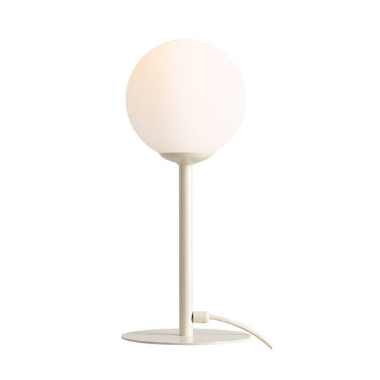 Veioza crem/alba din metal 35 cm Pinne Aldex