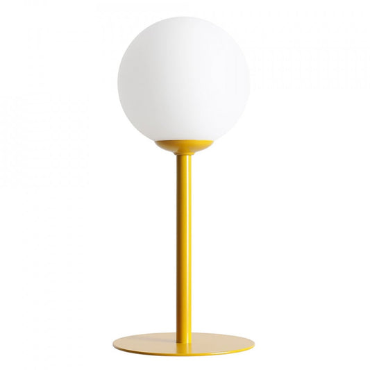 Veioza galbena din metal 35 cm Pinne Aldex