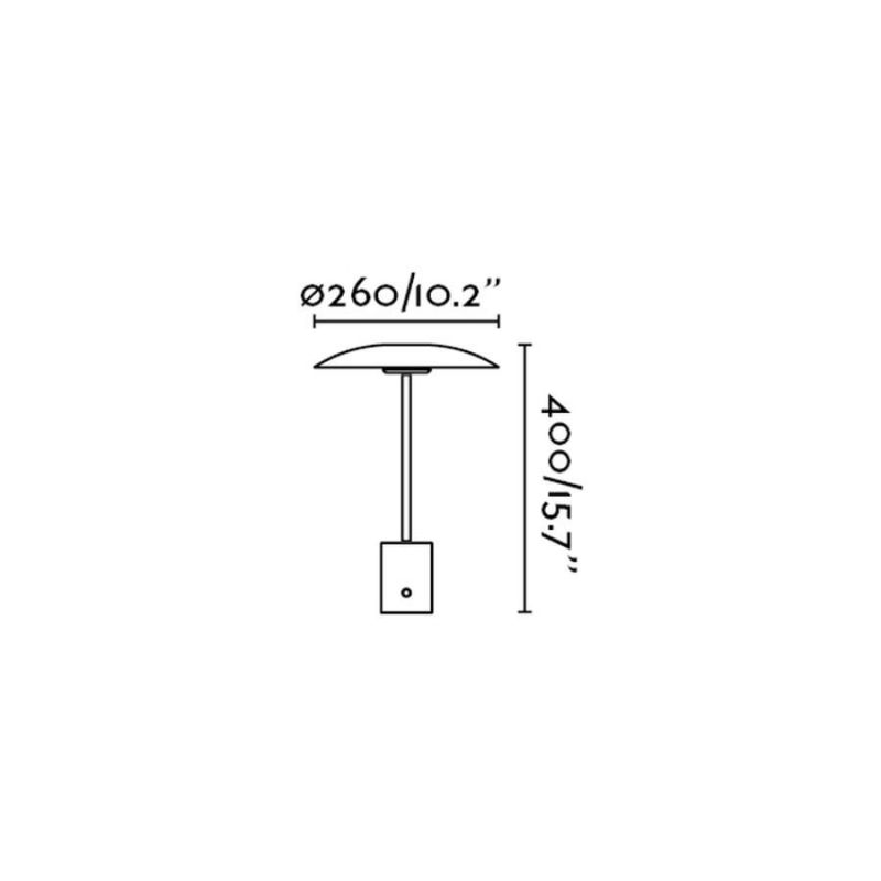 Veioza LED design deosebit HOSHI aurie/negru