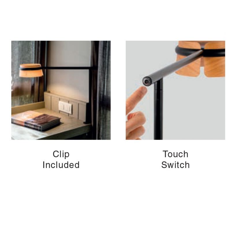 Veioza LED / Lampa de masa dimabila design deosebit LOOP