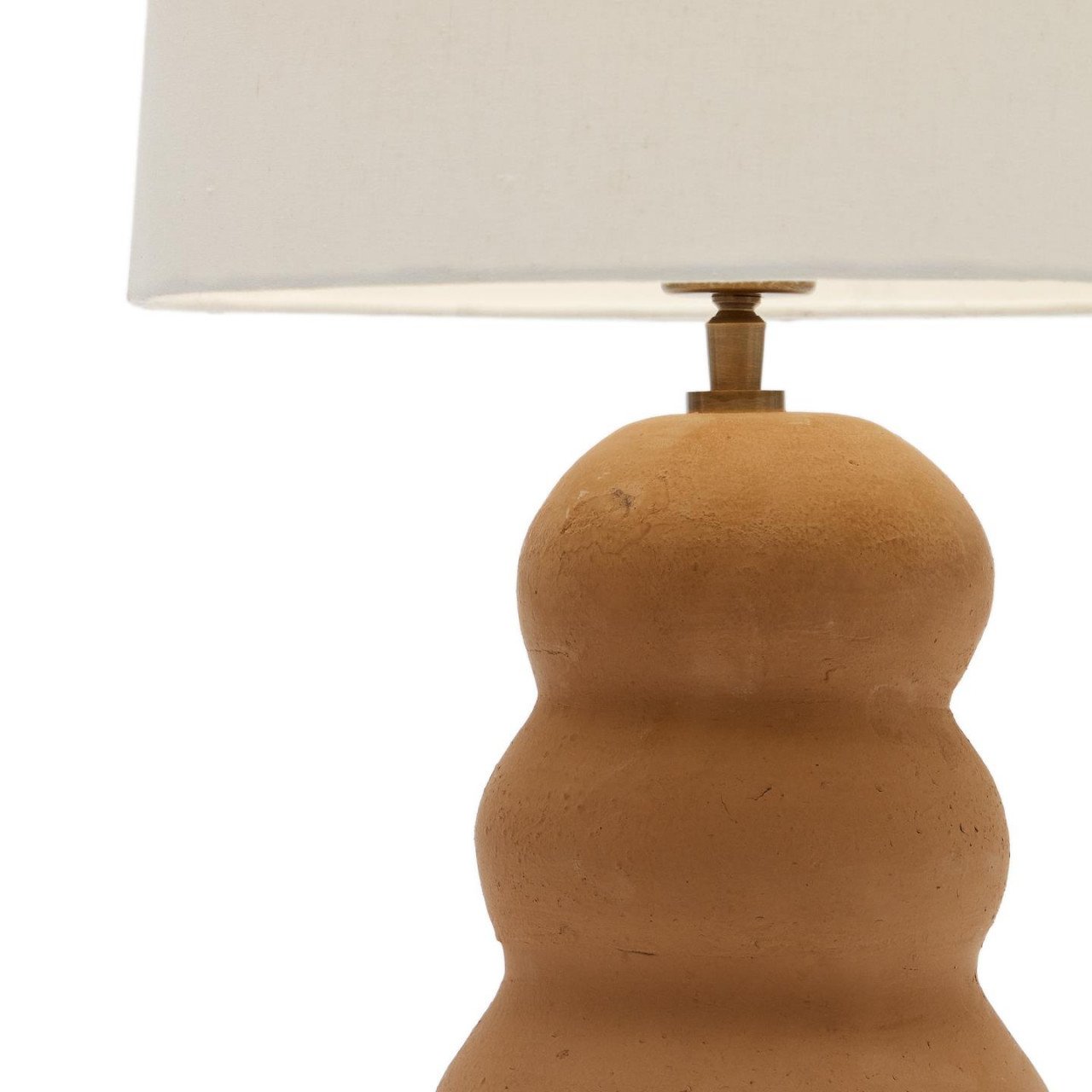 Veioza maro din ceramica 55 cm Madsen Kave Home
