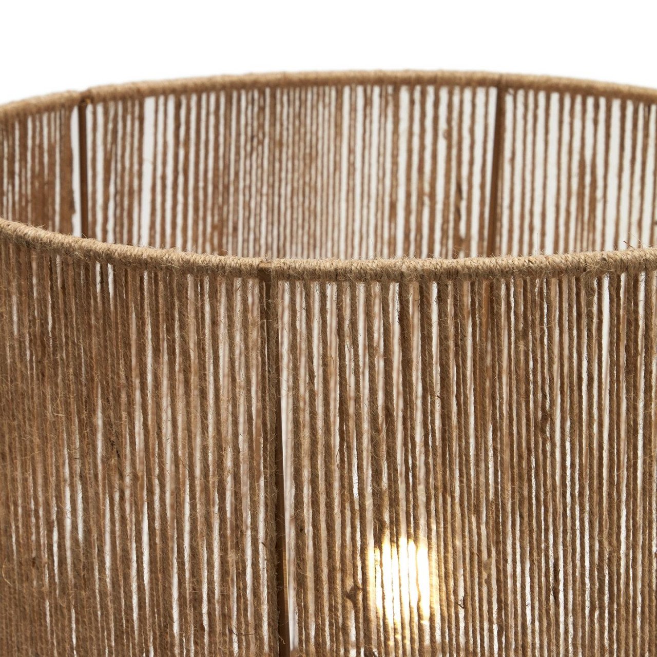 Veioza maro din fibre naturale 54 cm Pontos Kave Home
