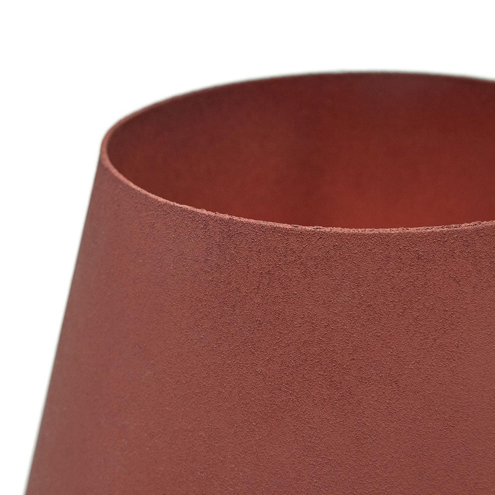 Veioza maro din metal 30 cm Canapost Kave Home