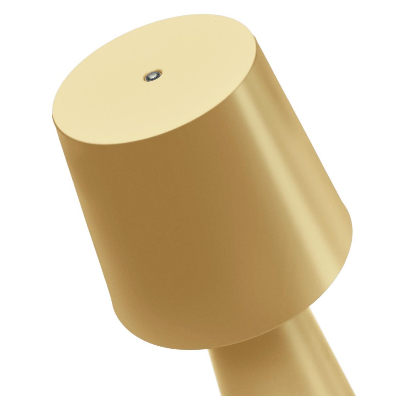 Veioza portabila aurie din metal cu USB 40 cm Arenys Kave Home
