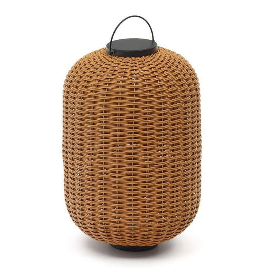 Veioza portabila maro din metal cu USB 55 cm Saranella Kave Home