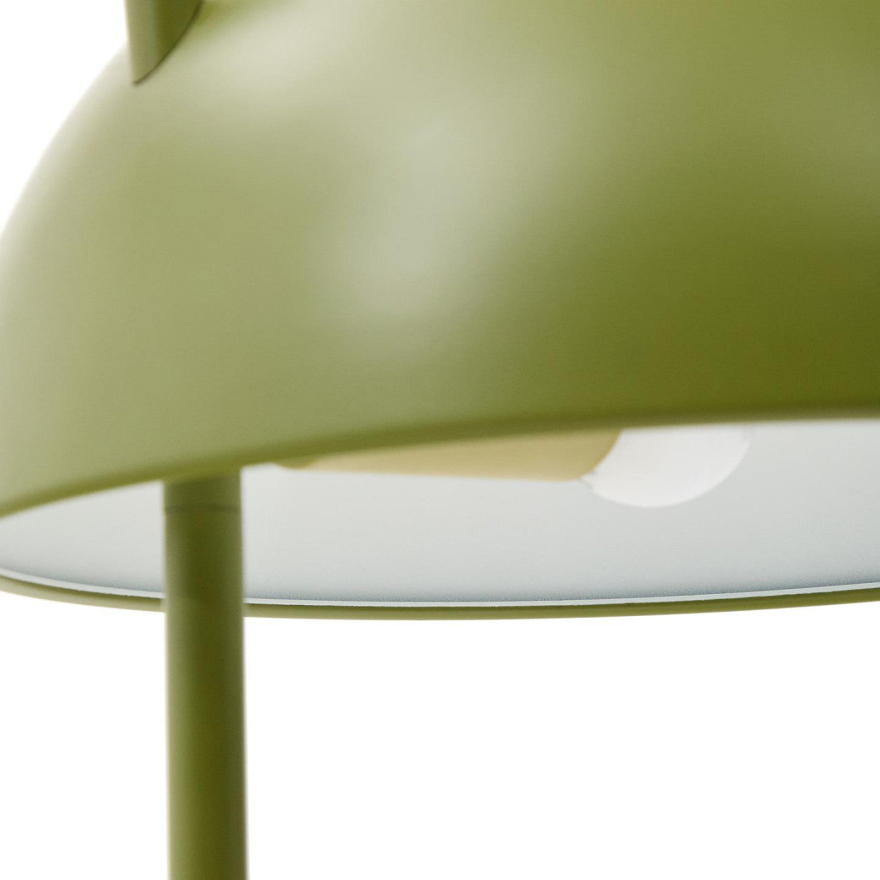 Veioza verde din metal 49 cm Catlar Kave Home