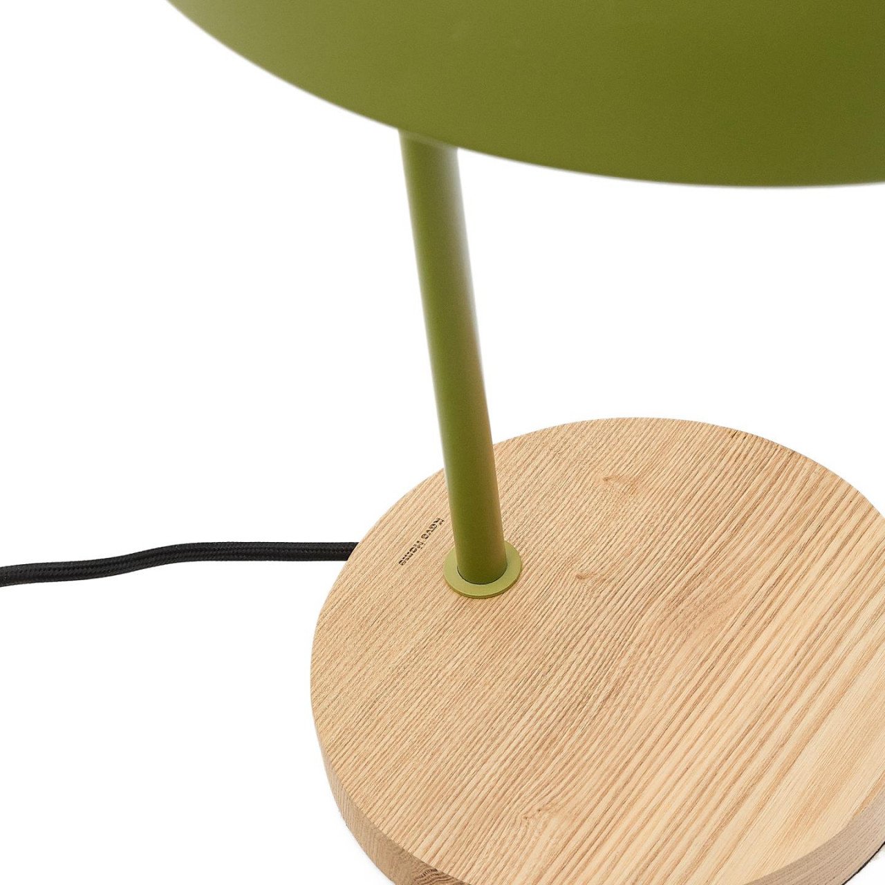 Veioza verde din metal 49 cm Catlar Kave Home