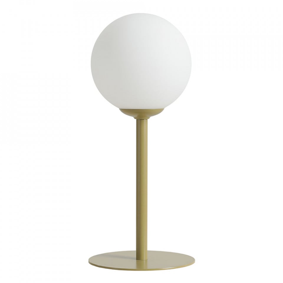 Veioza verde fistic din metal 35 cm Pinne Aldex