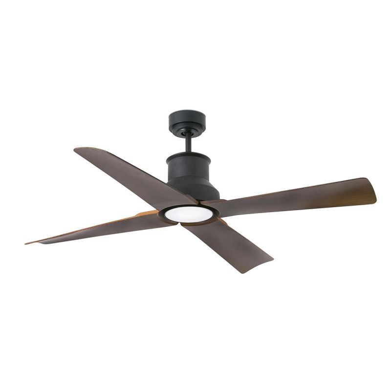 Ventilator cu telecomanda IP44 WINCHE maro