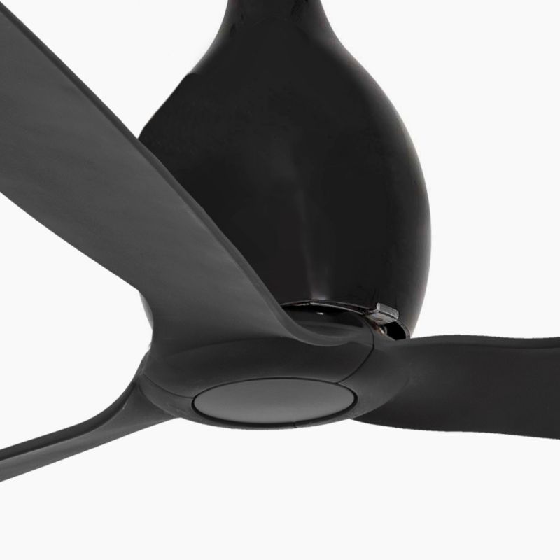 Ventilator cu telecomanda MINI ETERFAN M negru mat