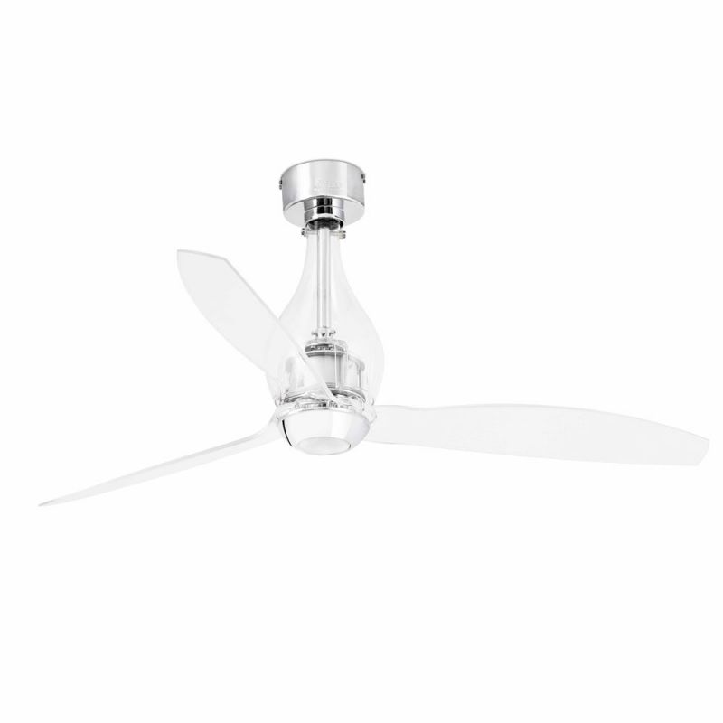Ventilator cu telecomanda MINI ETERFAN Transparent