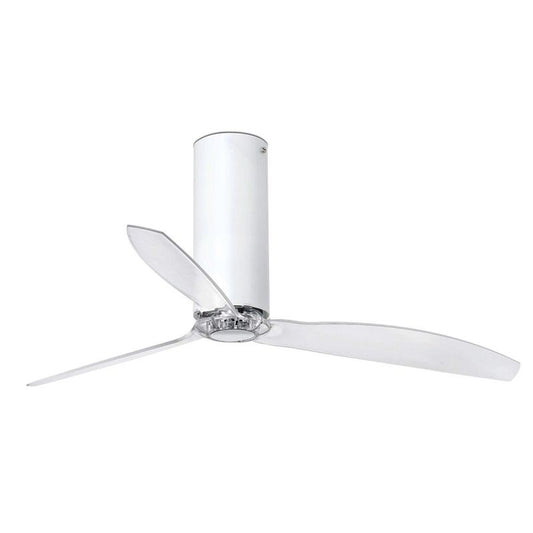 Ventilator cu telecomanda Tube alb mat / transparent
