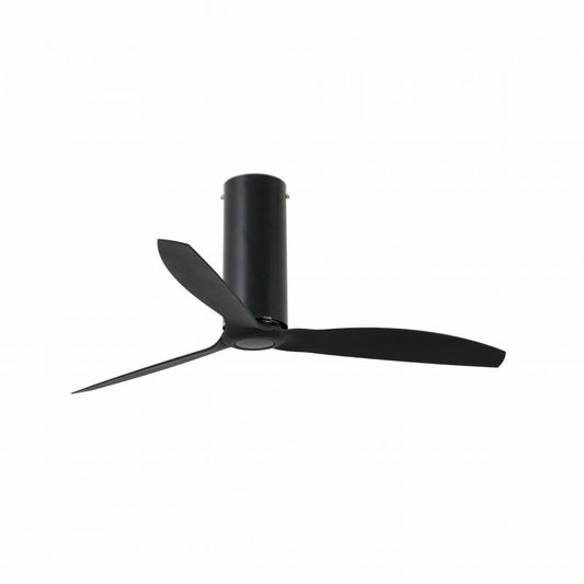 Ventilator cu telecomanda TUBE negru mat