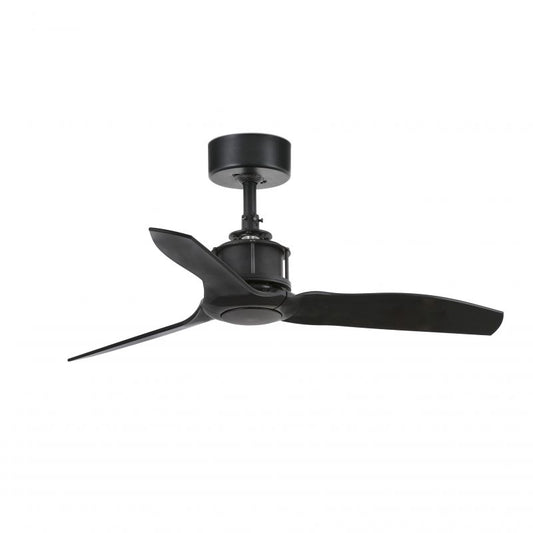 Ventilator de tavan cu telecomanda design modern JUST FAN negru
