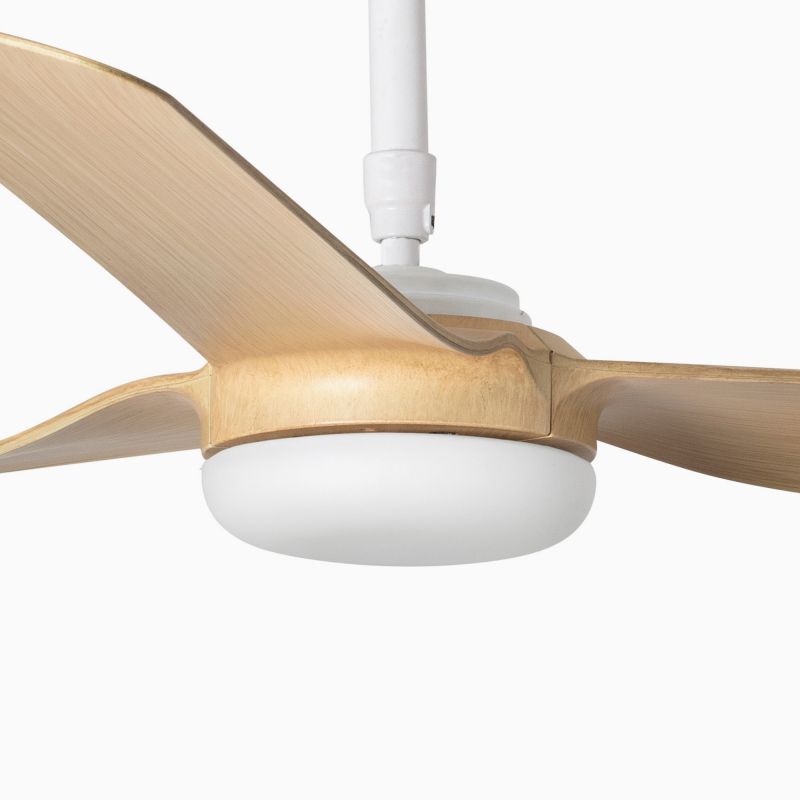 Ventilator de tavan cu telecomanda PUNT M alb/artar