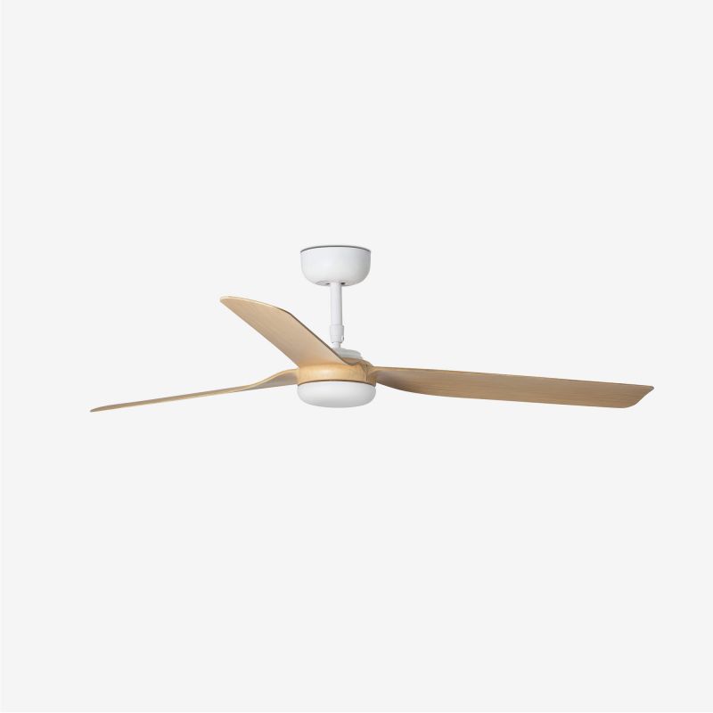 Ventilator de tavan cu telecomanda PUNT M alb/artar